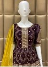Faux Georgette Indo Western - 1